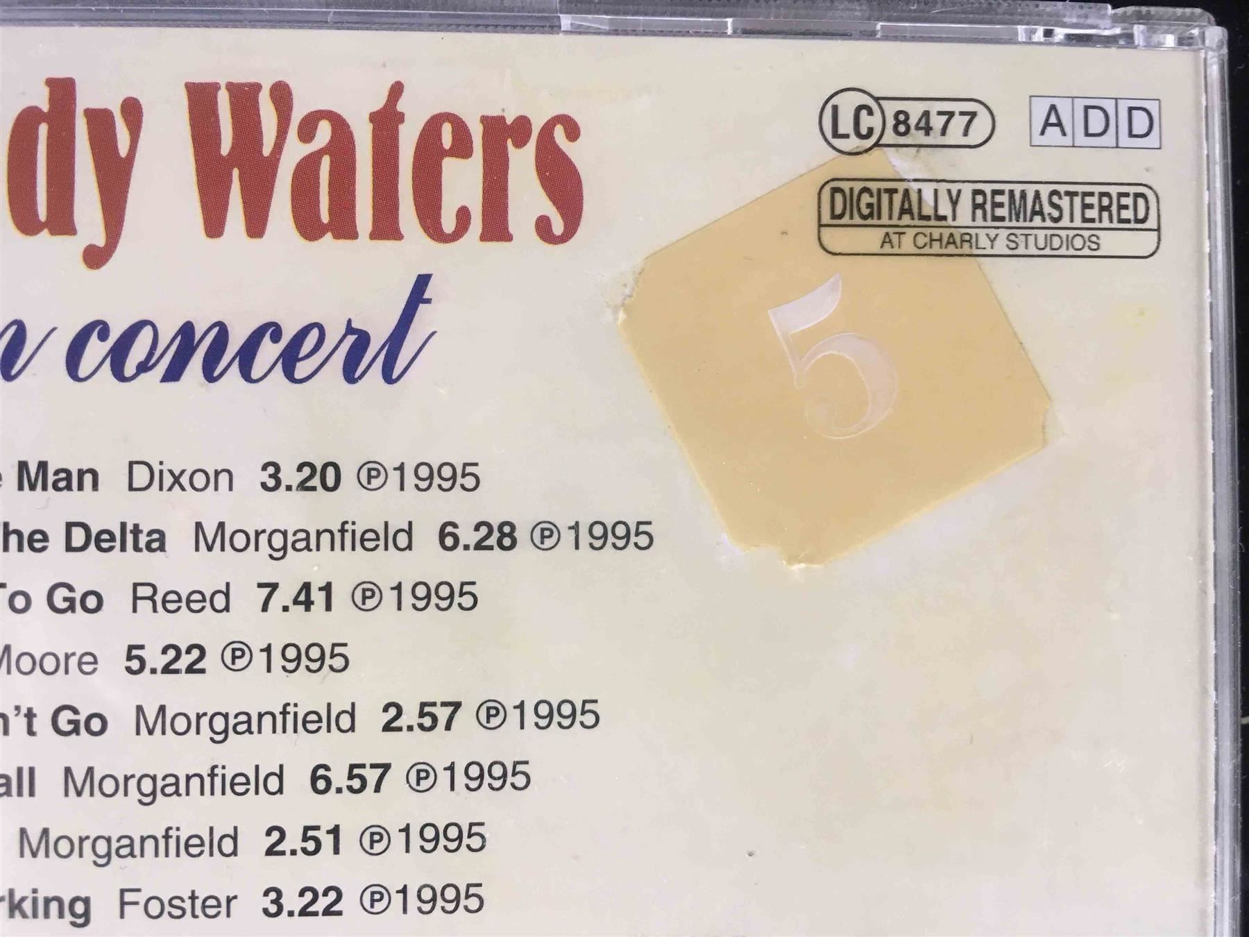 CDs: Muddy Waters in Concert (1981!) – Gebraucht aus Luzern von Needful_Things 2