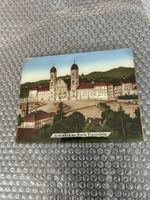Bild hinter/auf Glas gemalt / Andenken an Einsiedeln