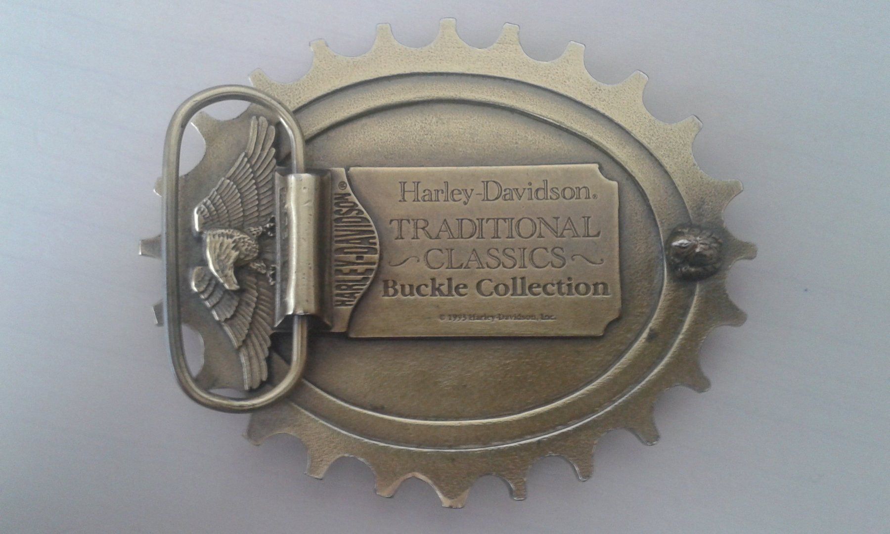 Harley-Davidson Fibbie per cinture: Harley-Davidson Classic Gürtelschnalle – Nuovo (secondo la descrizione) da Schinznach-Bad venduto da Chico_Bo 1