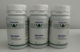 Burgerstein Spirulina Tabletten 3er Packung Bio Algen 