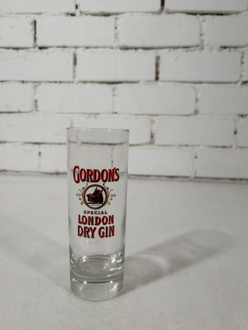 Bicchieri: 6x Gordon’s Gin Gläser 3d – Usato da Matten b. Interl venduto da Slin13 1