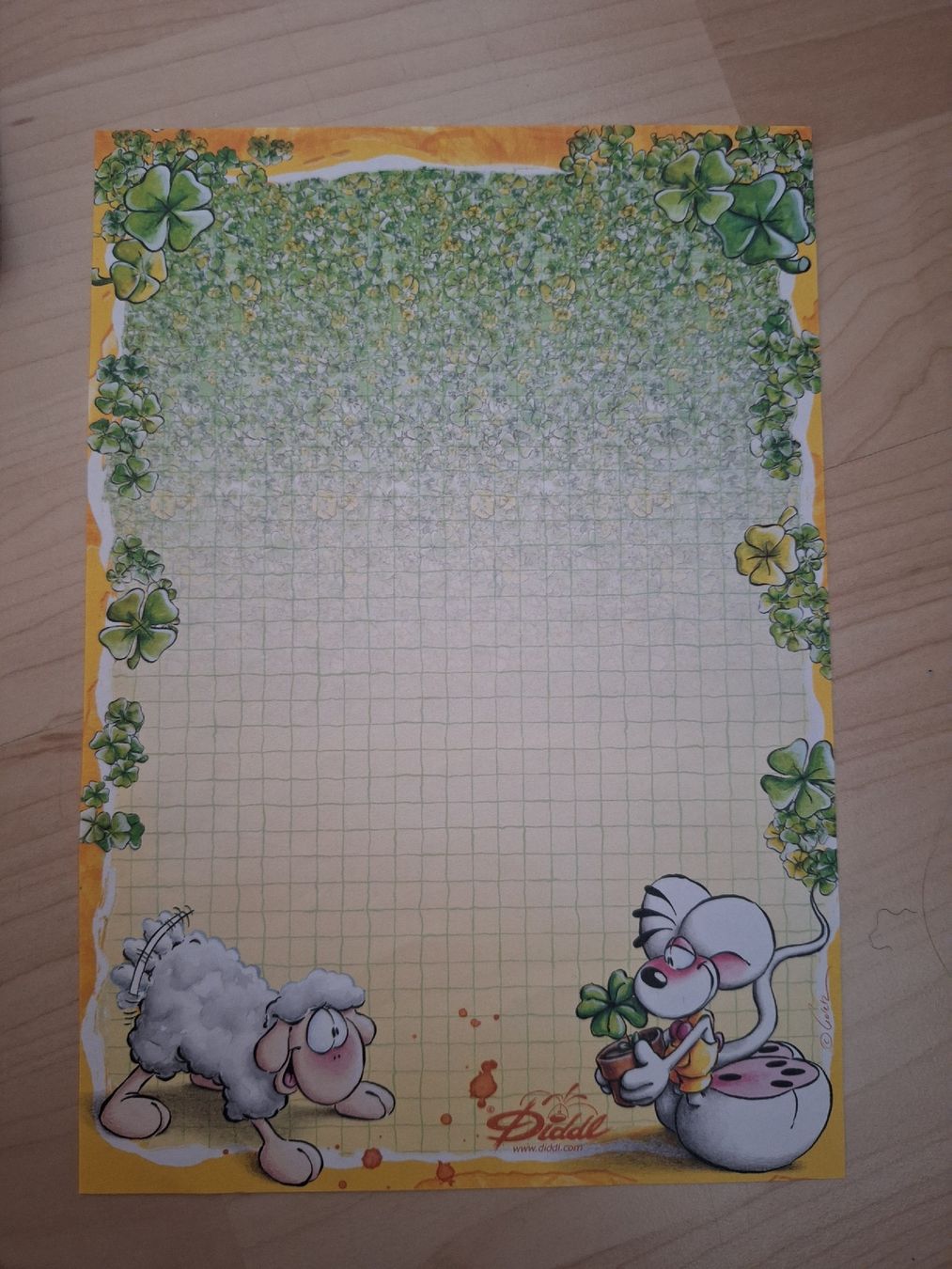 Papiere: Diddl Blatt Nr 309 – Gebraucht aus Wanzwil von chlinih93