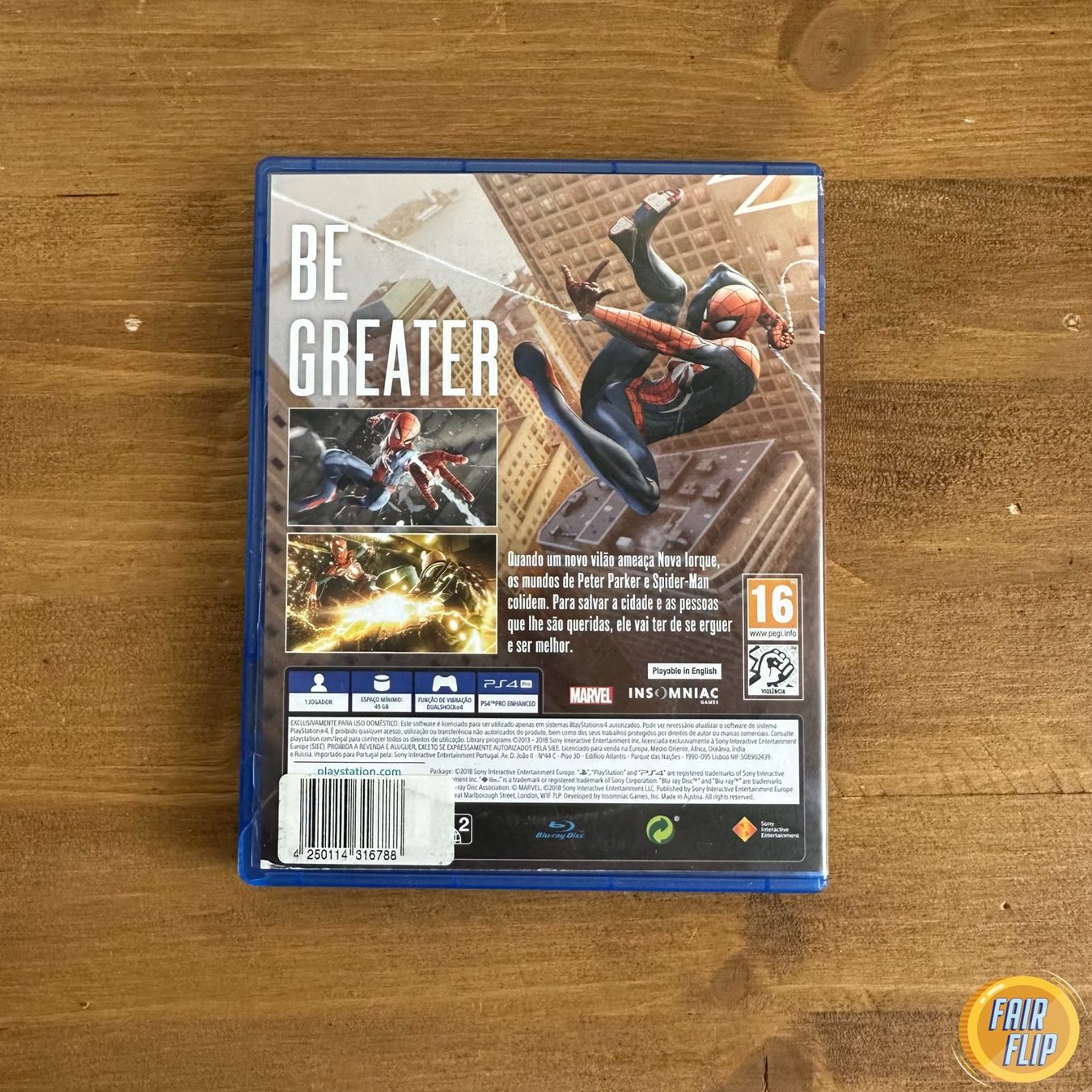 Giochi: PS4 Spiel: Marvel's Spider-Man POR – Usato da Luzern venduto da fairflip 2