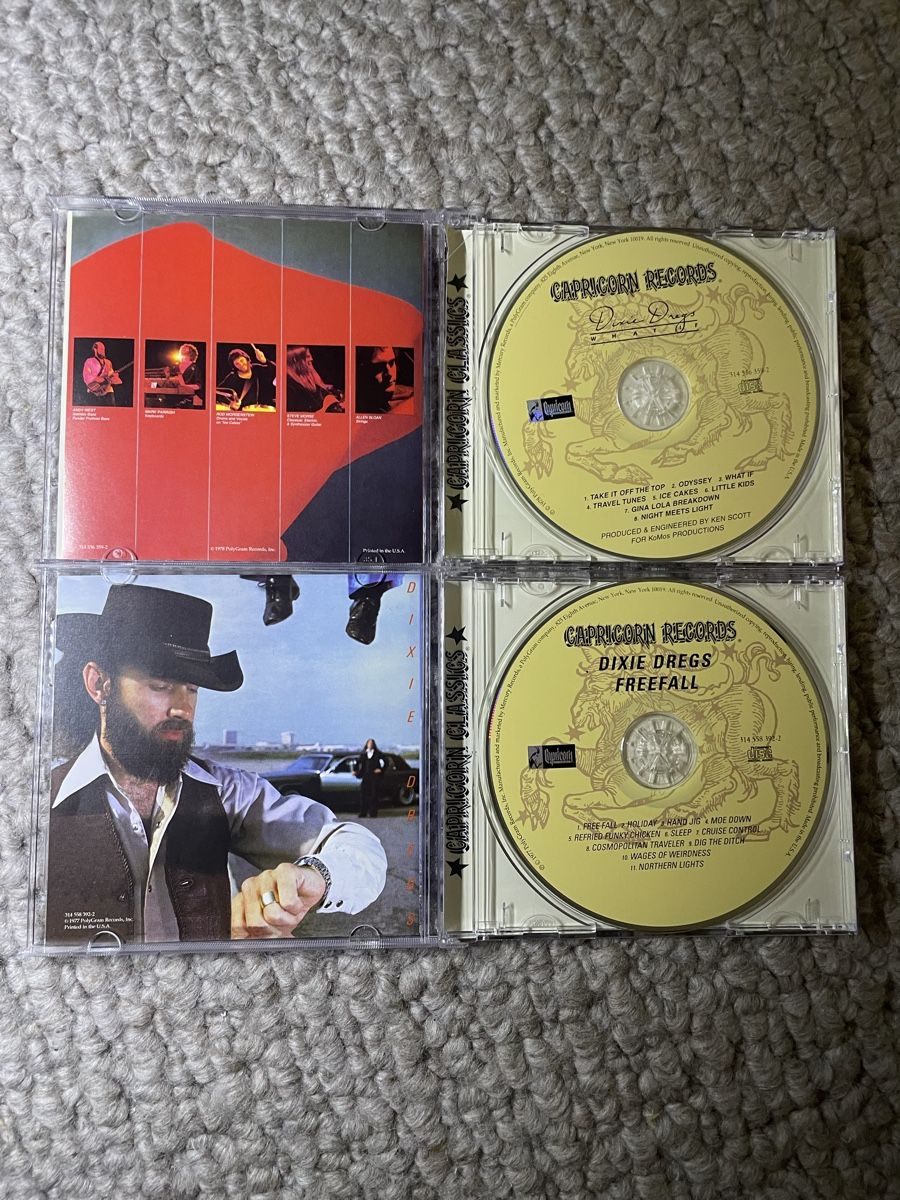 CDs: 2x CAPRICORN RECORDS Dixie Dregs – Neu (gemäss Beschreibung) aus Reinach AG von trigger7811 1