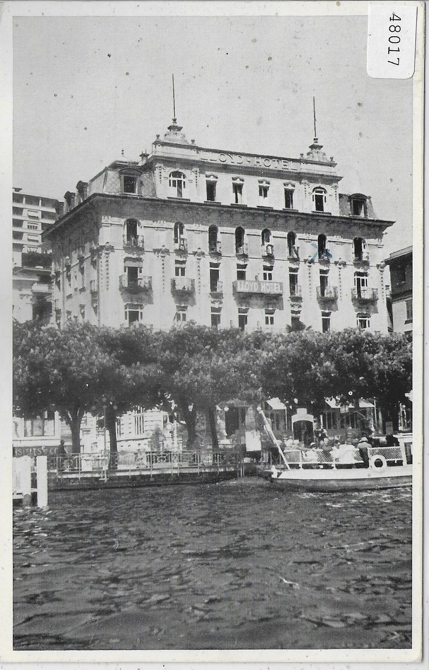 Cartoline postali: Lloyd Hotel - Lugano – Usato da Ettingen venduto da Kartenplanet