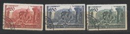Liechtenstein 1939 SBK Nr. 144/46 (Michel Nr. 180/82) o