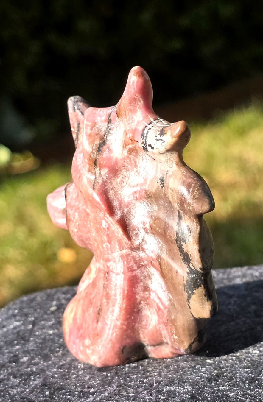 Mineralien & Heilsteine: 🦄✨ Rhodonit Einhornbüste – Neu und originalverpackt aus Matzingen von Shay_Crystalz 2