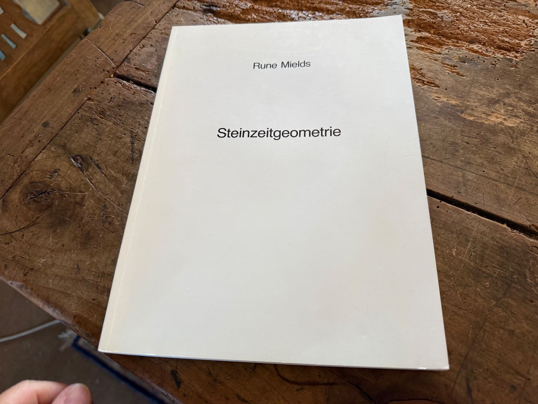 Livres: Rune MIELDS Steinzeitgeometrie signiert – D'occasion à Bern par Jwpm66