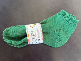selbst gestrickte Socken
