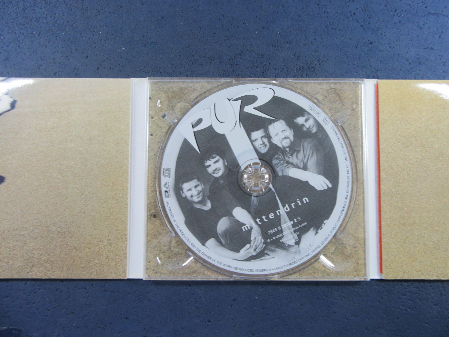 CD: PUR CD 2 " mittendrin " – Usato da Ettingen venduto da Hausi4711 2