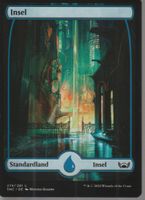 TCG Magic The Gathering MTG De SNC BASIC LAND 274 Insel
