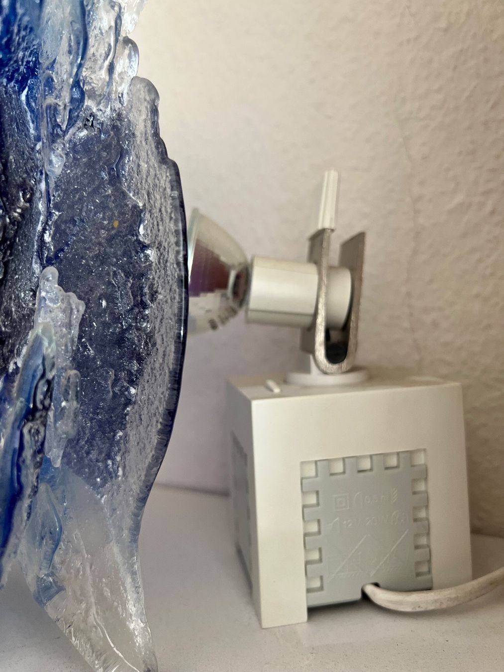 Skulpturen & Statuen: Glasskulptur blau mit Licht – Gebraucht aus Baden von cocteau13 1