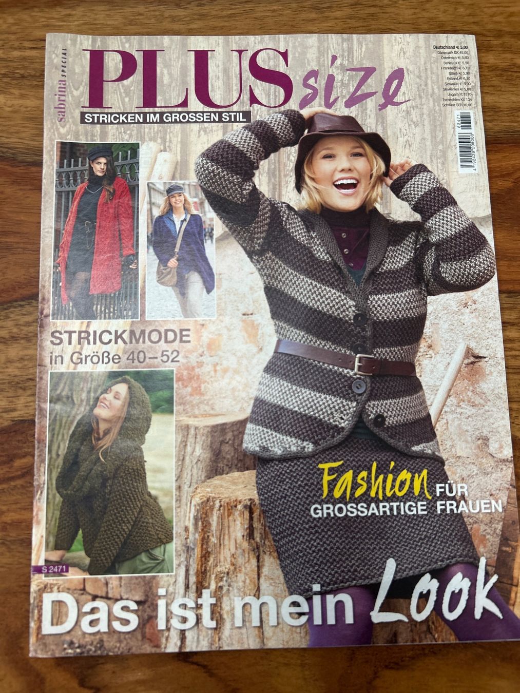 Riviste & Magazine: Strickmode Plus Size Zeitschrift Herbst/Winter Gr.40-52 – Usato da Deitingen venduto da dan_2fc9