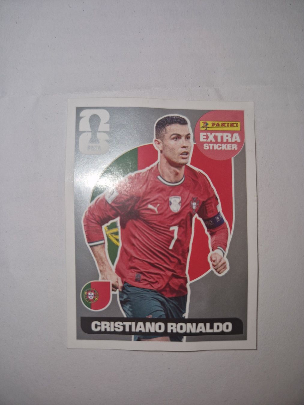 Panini Carte collezionabili: Ronaldo Extra Sticker, Silver Edition, Panini FIFA 2026 – Nuovo (secondo la descrizione) da Adliswil venduto da andibandi