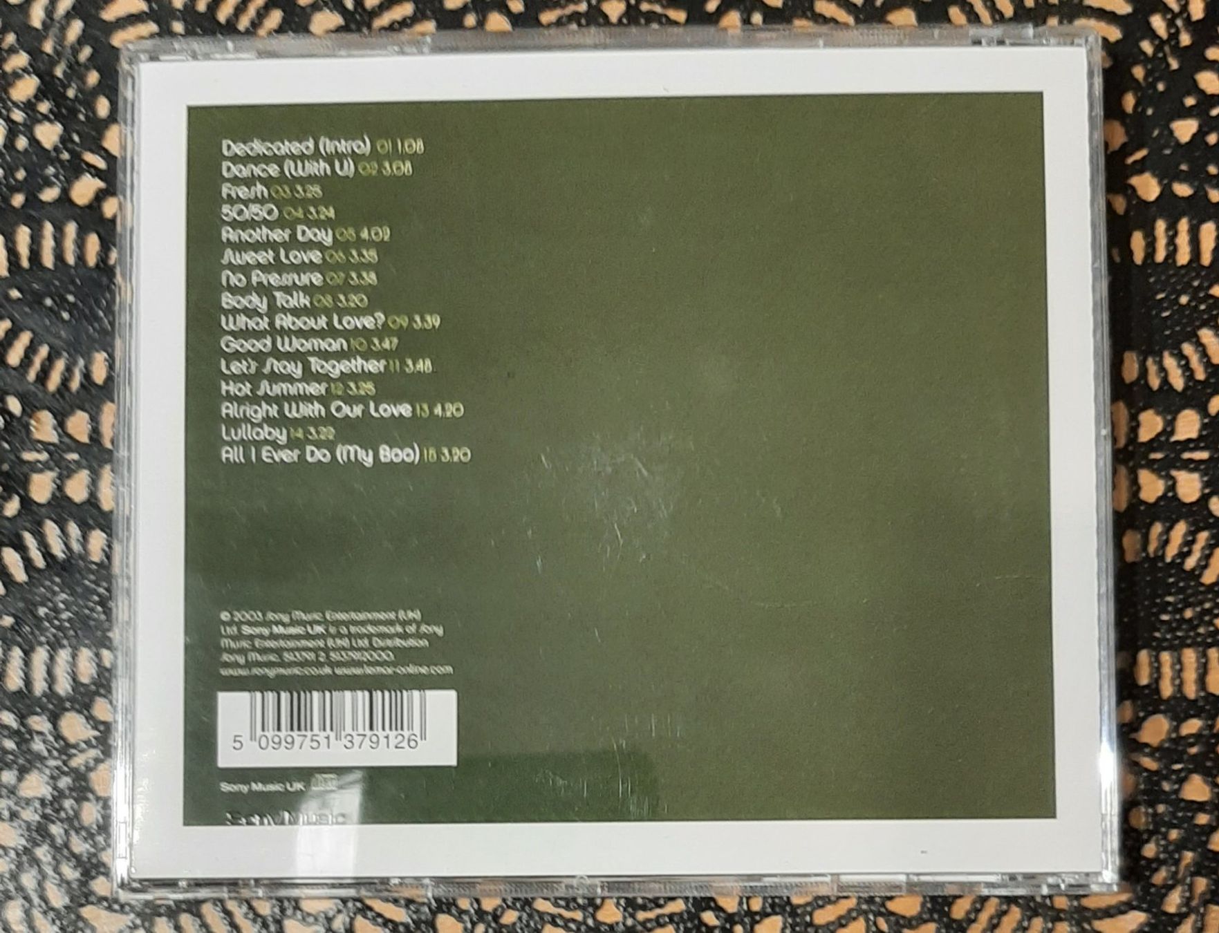 CD: Lemar - Dedicated, UK R&B Pop CD Album 2003 – Usato da Schönenberg TG venduto da Gregolino76 1