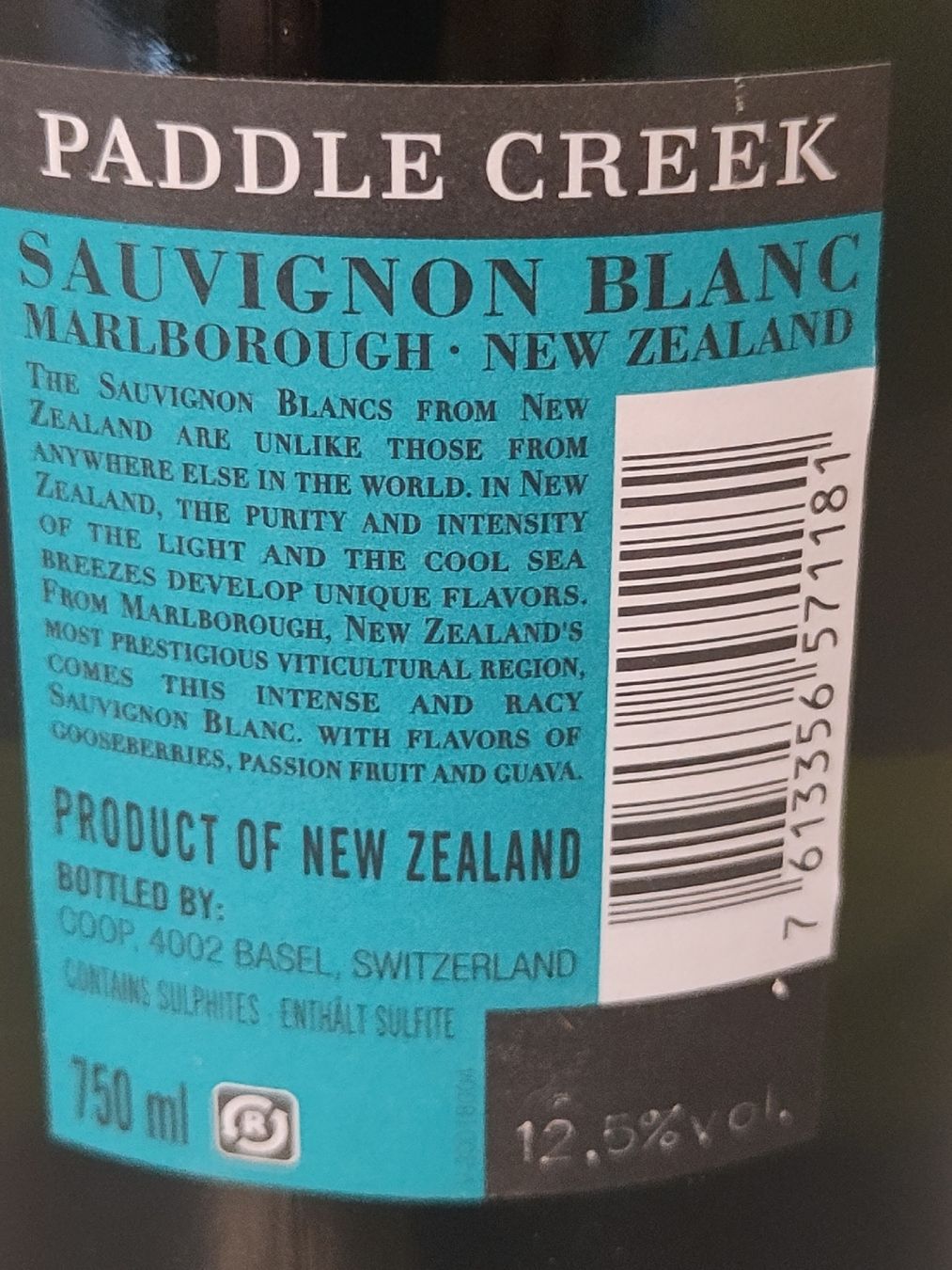 Vins: 2 FL. "PADDLE CREEK" Sauvignon blanc 2016/2019 – Neuf (Voir description) à Basel par Morgenmuffel 2