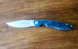 Couteau Viper Knives Voxnaes Belone fibre de carbone marbrée