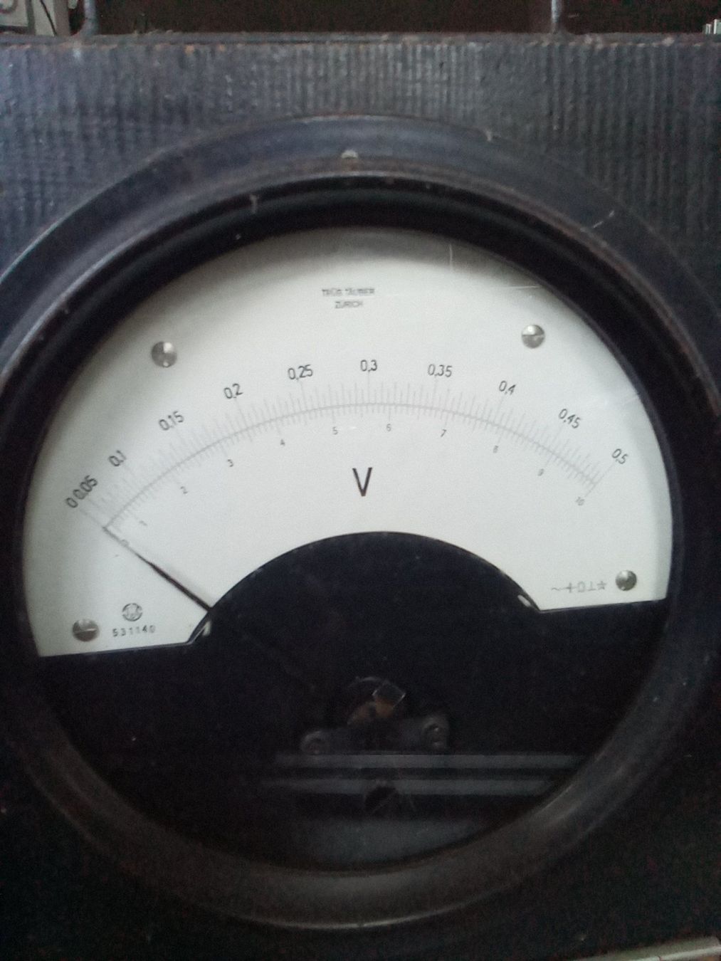 Messen: Messgerät Trüb Täuber Zürich Voltmeter antik – Gebraucht aus Sulz LU von simula2