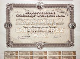 Hilaturas Caralt-Perez SA, Leon - 1955