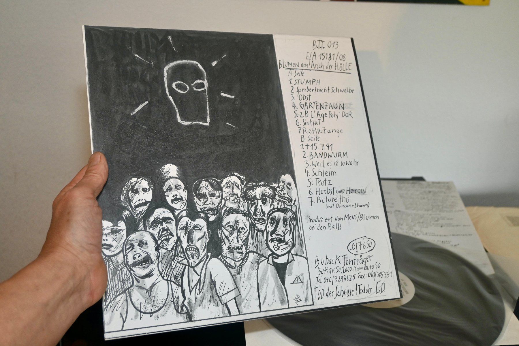 Schallplatten: PUNK 1992 Blumen Am A**** Der Hölle MIT INSERT VG+(+)/VG+ – Gebraucht aus Pfaffhausen von mono_rec 1