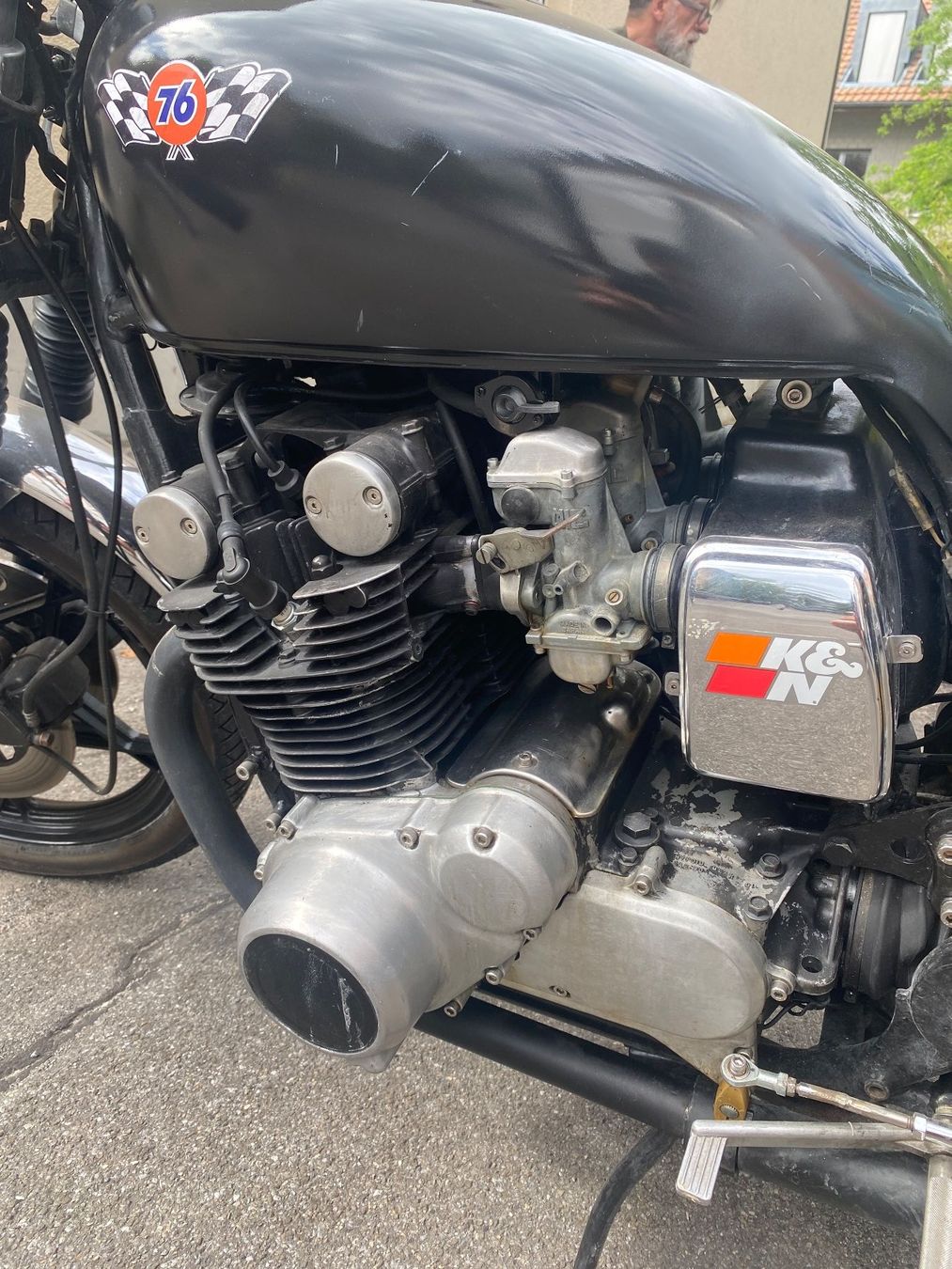 Suzuki Strada: Suzuki GS 850 Caferacer – Usato da Bern venduto da Sportgott 3