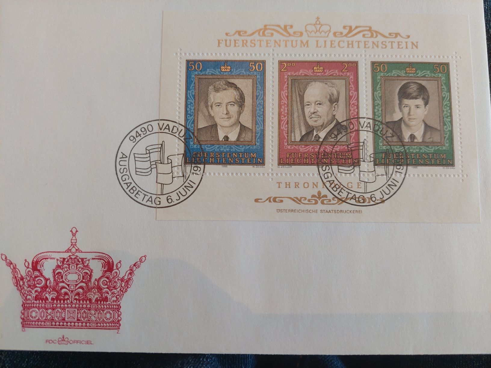 Tous les timbres: Timbres du Liechtenstein  – Neuf (Voir description) à Le Locle par wchs 3