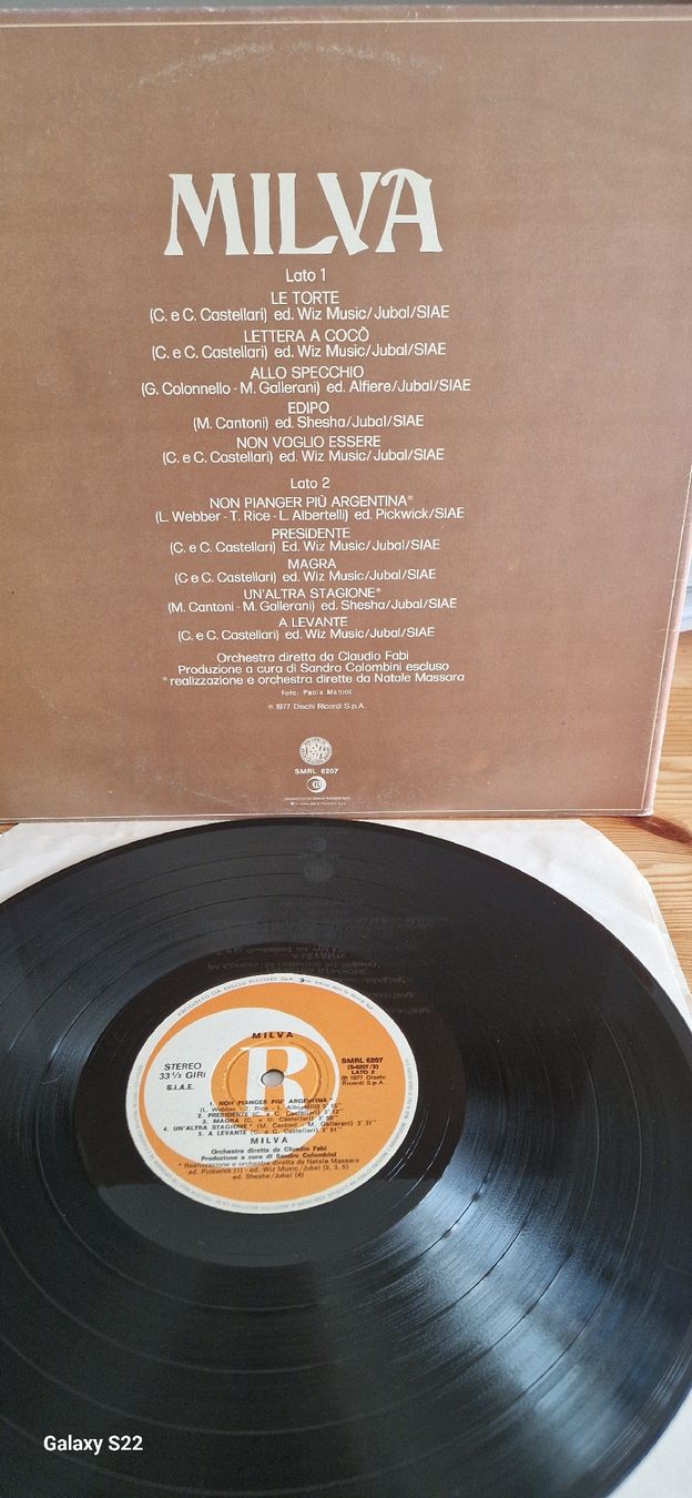 Schallplatten: ⚫️ Vinyl- Milva – Gebraucht aus Yvonand von RF-VINYL 2