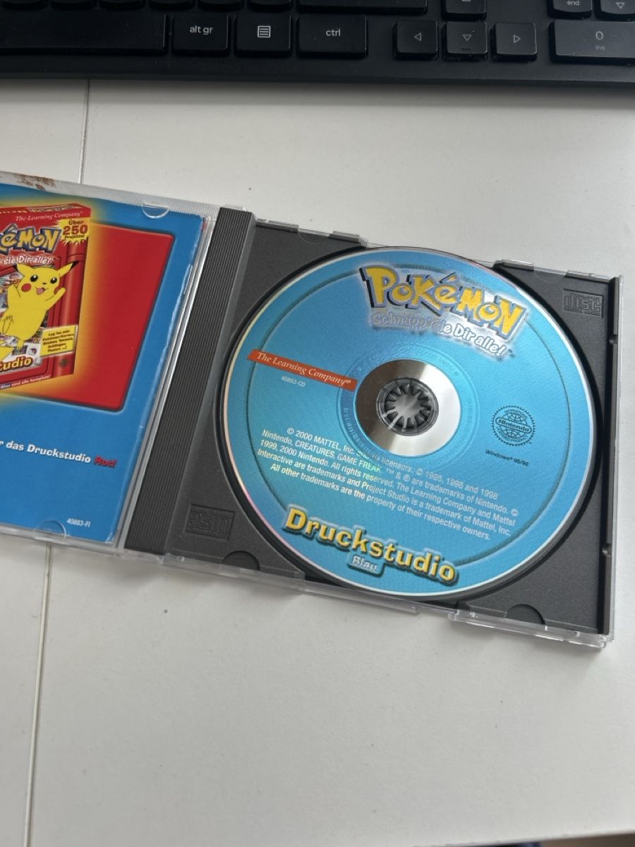 CD: Pokémon Druckstudio Blau Edition – Usato da Bülach venduto da INO_ 1