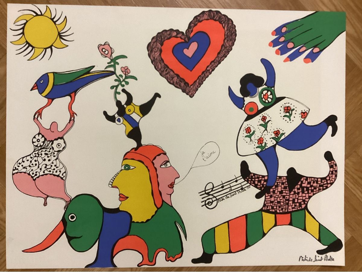 Foto & Immagini: Niki de Saint Phalle – Usato da Schmitten FR venduto da Moscasto