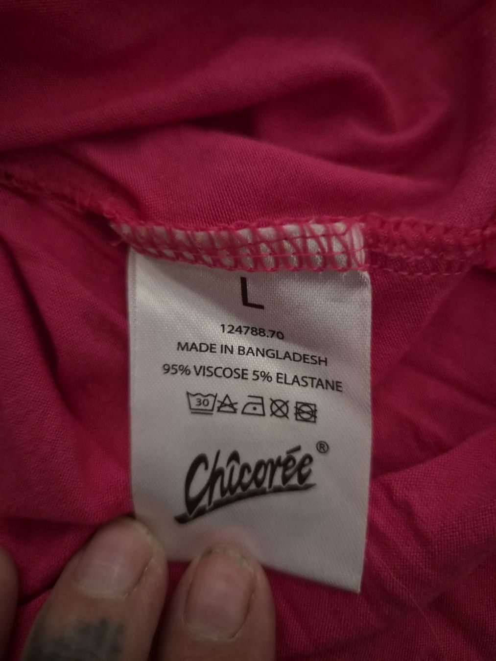 Tuniques: Chicoree Oberteil rot Grösse L mit Reissverschluss – D'occasion à Mumpf par Fabis_Shop 2