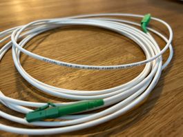 Glasfaserkabel 5 m für Internet - Câble à fibre optique