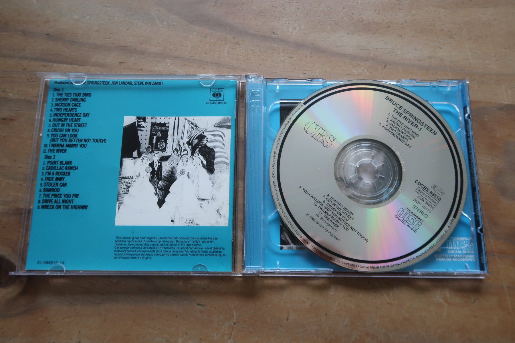 CD: BRUCE SPRINGSTEEN -  THE RIVER - 2x CD – Usato da Basel venduto da Patiscat 3