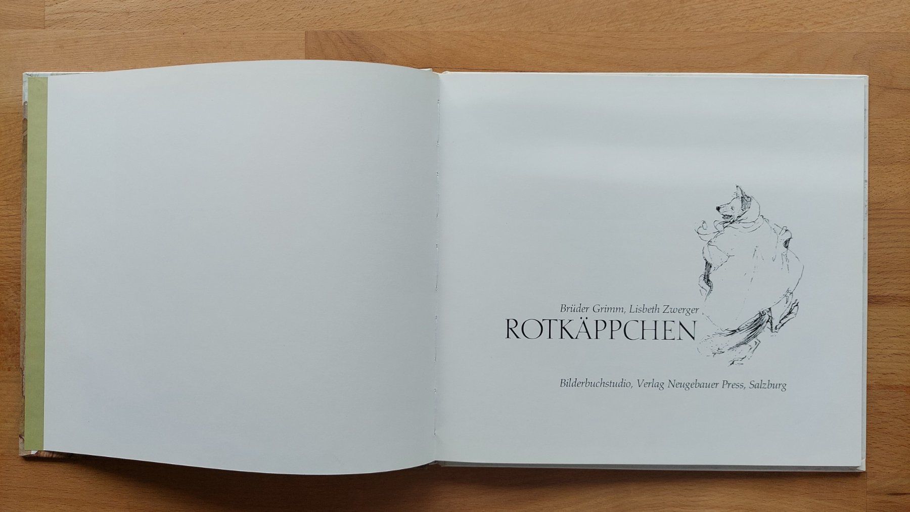 Libri: Brüder Grimm Rotkäppchen - Lisbeth Zwerger – Usato da Obfelden venduto da Foto_Bild_Kunst_Buch 1