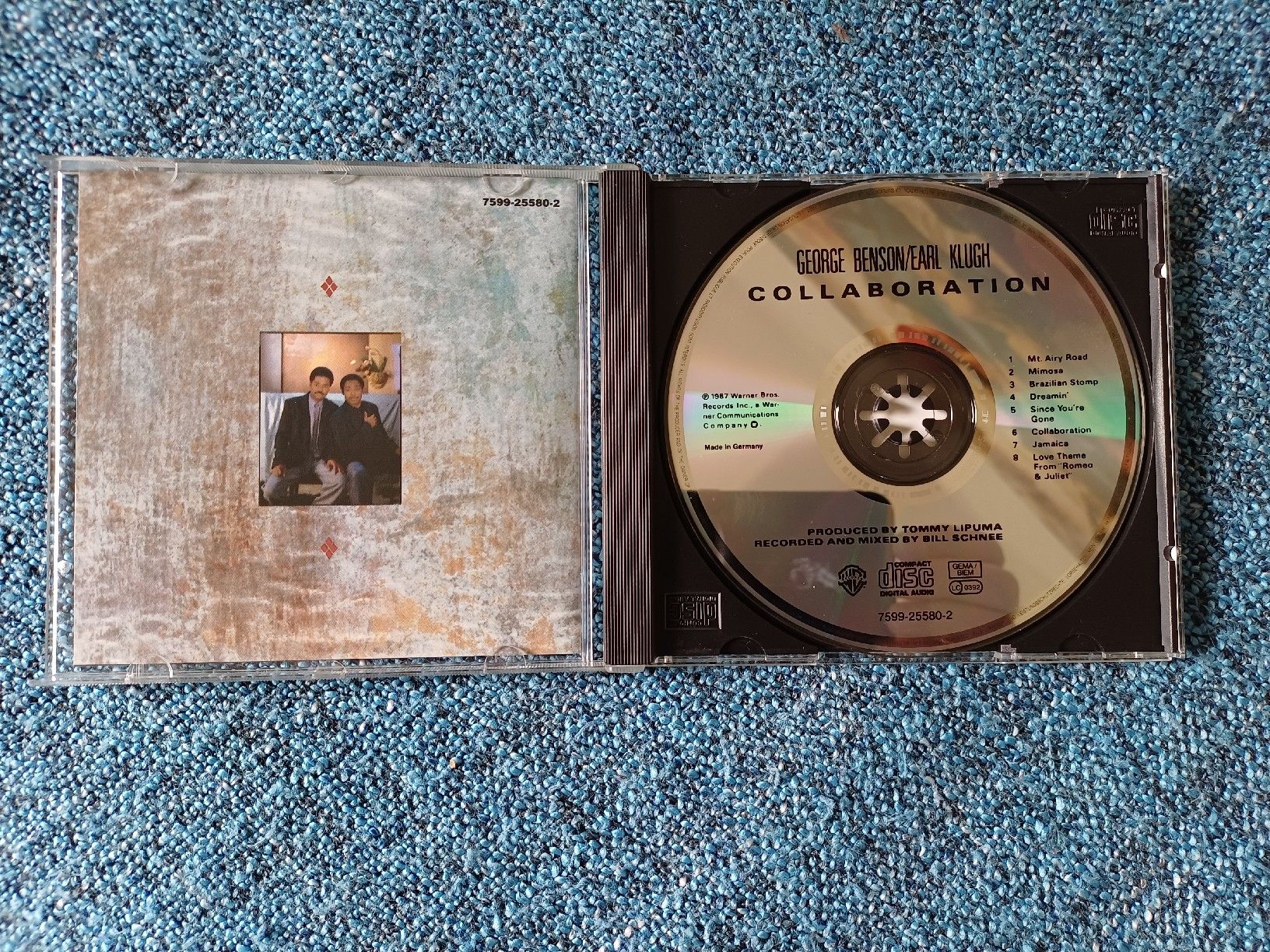CD: George Benson/ Earl Klugh "Collaboration" CD – Usato da Begnins venduto da Drastic-Sound 2