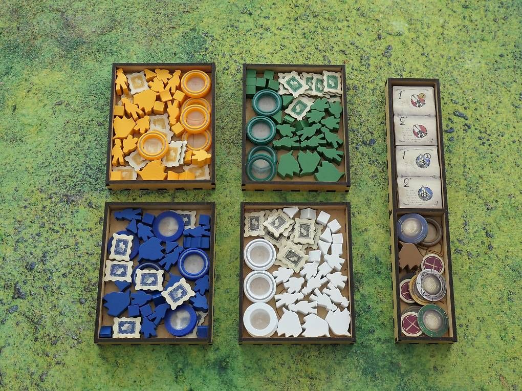 Giochi: Brettspiel Insert - Darwins Journey – Nuovo e nell'imballaggio originale da Brunnen venduto da ronnyvorbrodt 2