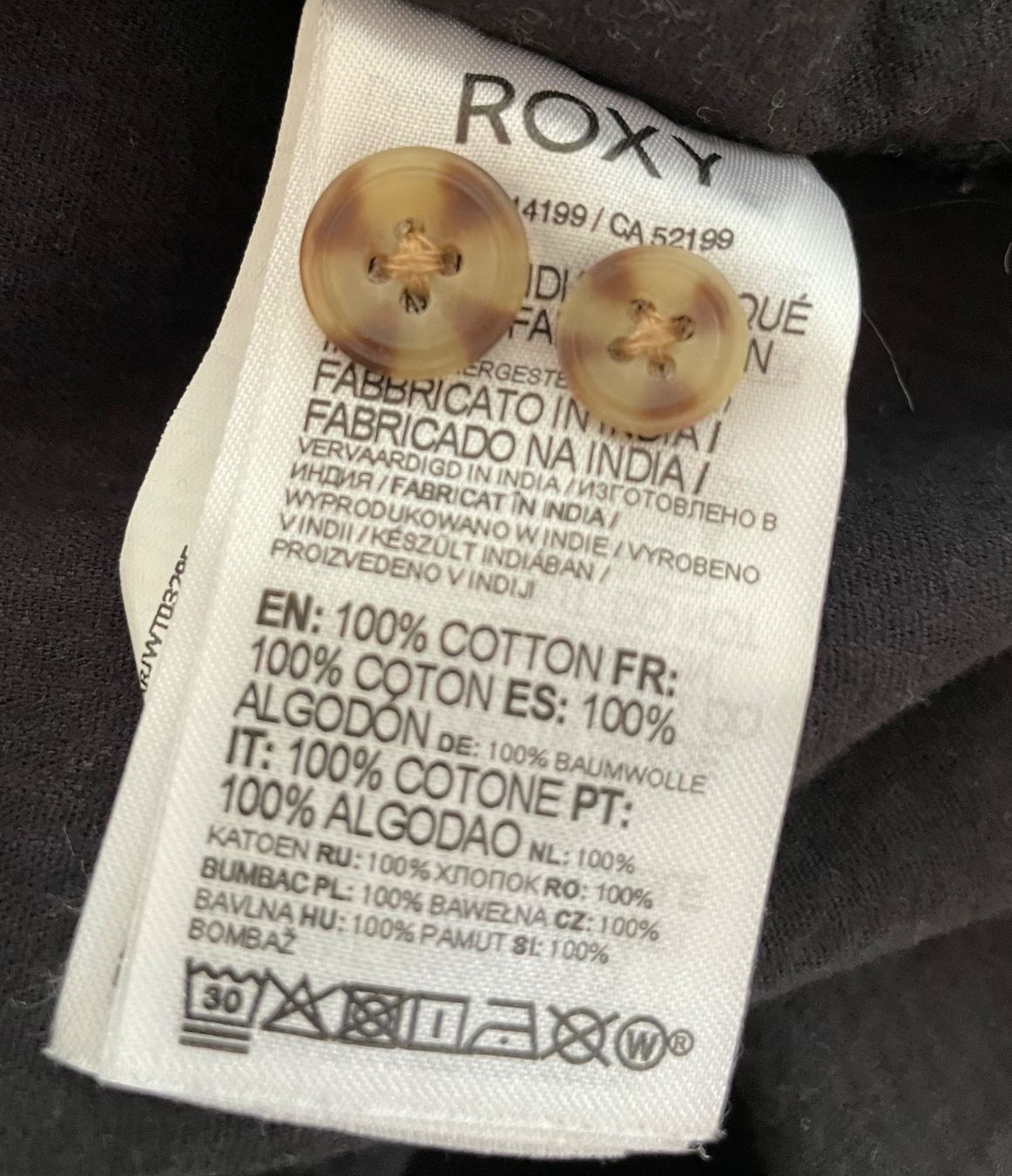 Roxy Camicette: Roxy Cordhemd Grösse L – Usato da Homburg venduto da Vlinder3 1