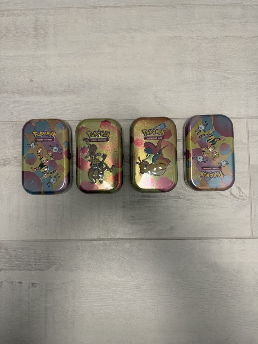 Pokémon Carte collezionabili: 4x 151 Mini Tin (Deutsch) – Nuovo e nell'imballaggio originale da Biel/Bienne venduto da CardSellee