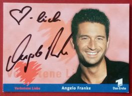 Angelo Franke Autogramm signiert Fotopostkarte 10x15cm