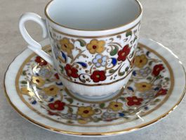 Kaffeetassen-Set Vintage 12-teilig - türkisches Porzellan