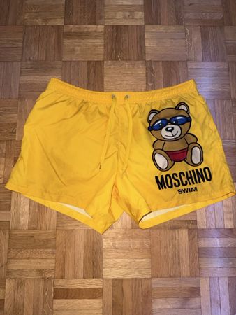 Moschino Badehose gelb Size M