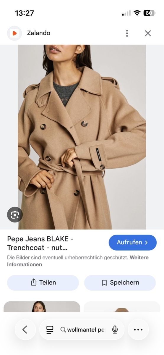 Pepe Jeans Manteaux: Pepe Jeans Blake Coat – D'occasion à Büttenhardt par mateicce 2