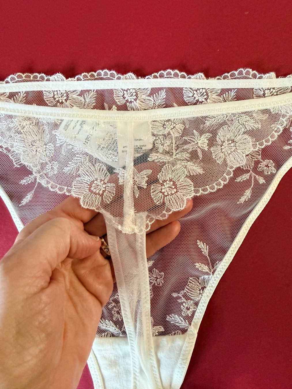 Hunkemöller Altra biancheria intima: HUNKEMÖLLER, String STEPH, Grösse XXL, Farbe Weiss – Nuovo e nell'imballaggio originale da Rudolfstetten venduto da gst_g7xl 4