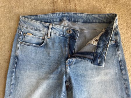G-STAR RAW KATE BOYFRIEND, GR.33, HELLBLAU, CASUAL