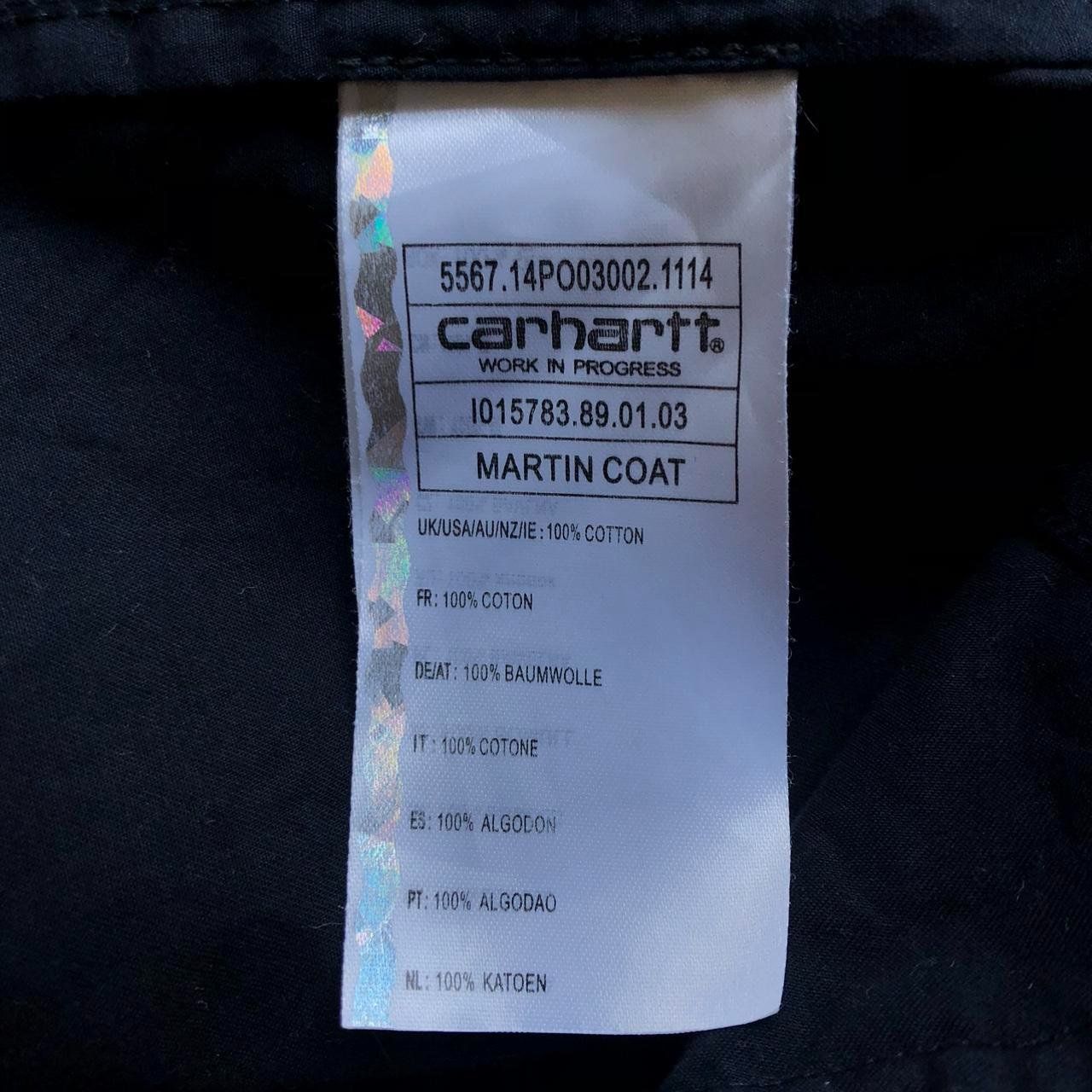 Carhartt Giacche: Jacket Carhartt Martin Coat Black S – Usato da Genève venduto da ang_7j7j 6