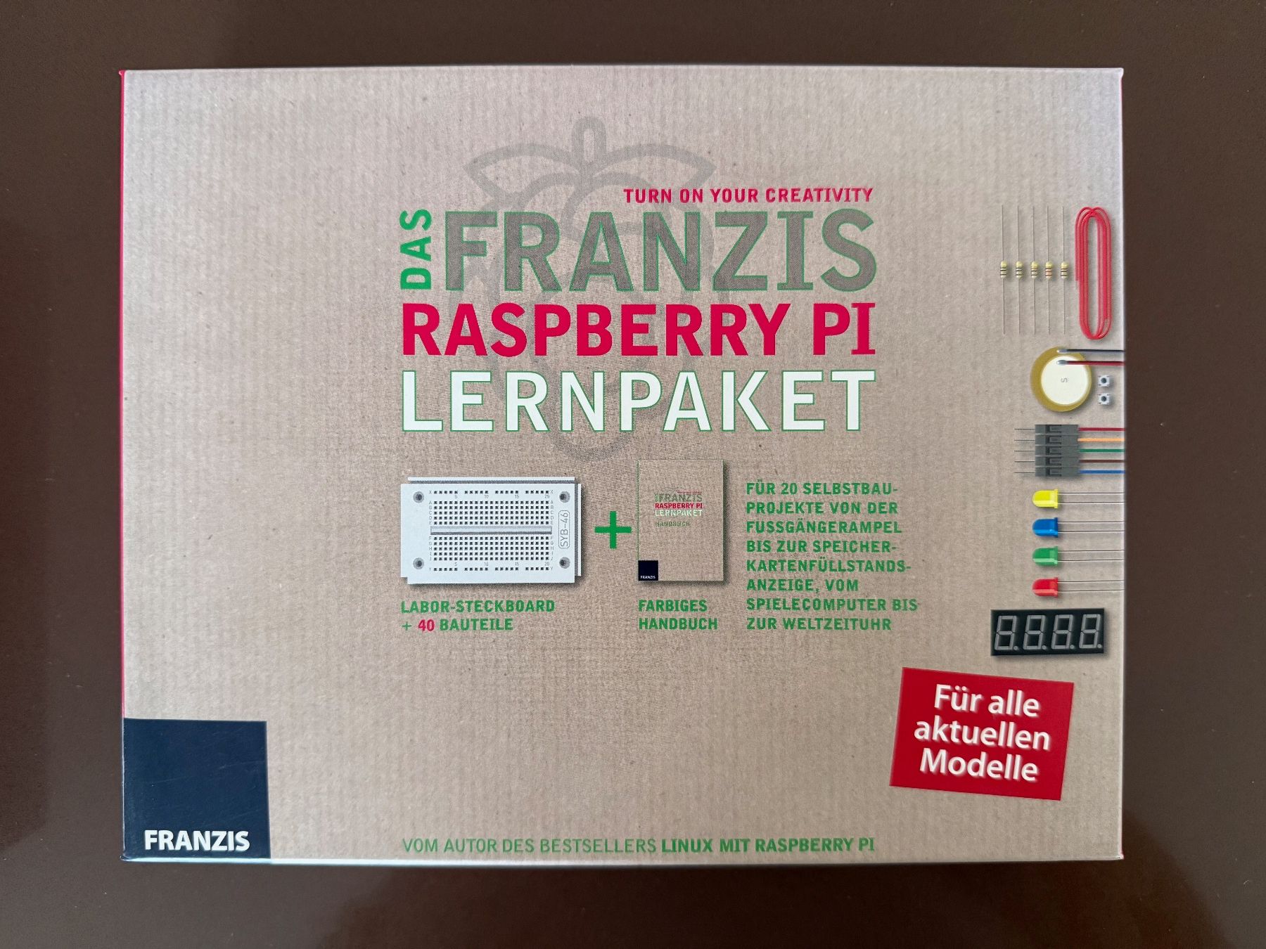 Baukästen: Franzis Raspberry Pi Lernpaket, neuwertig, Nichtgebrauch – Neu (gemäss Beschreibung) aus Schlieren von CP2005
