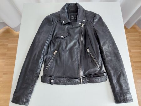 Damen-Lederjacke aus Leder von ZARA , Gr. M , Top-Zustand !