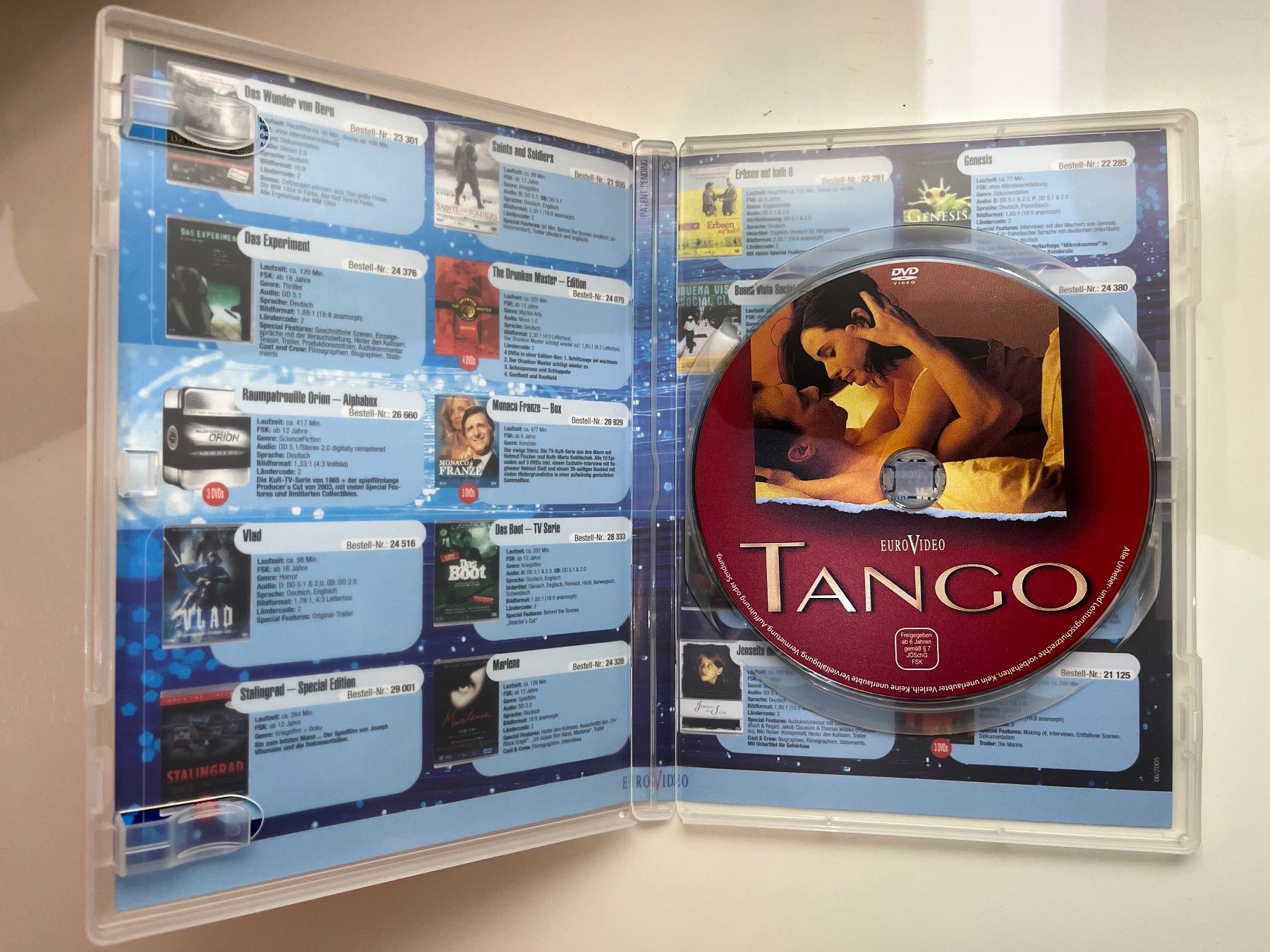 Tutti i DVDs: DVD Spielfilm "Tango" – Usato da Adliswil venduto da Ritchey 2