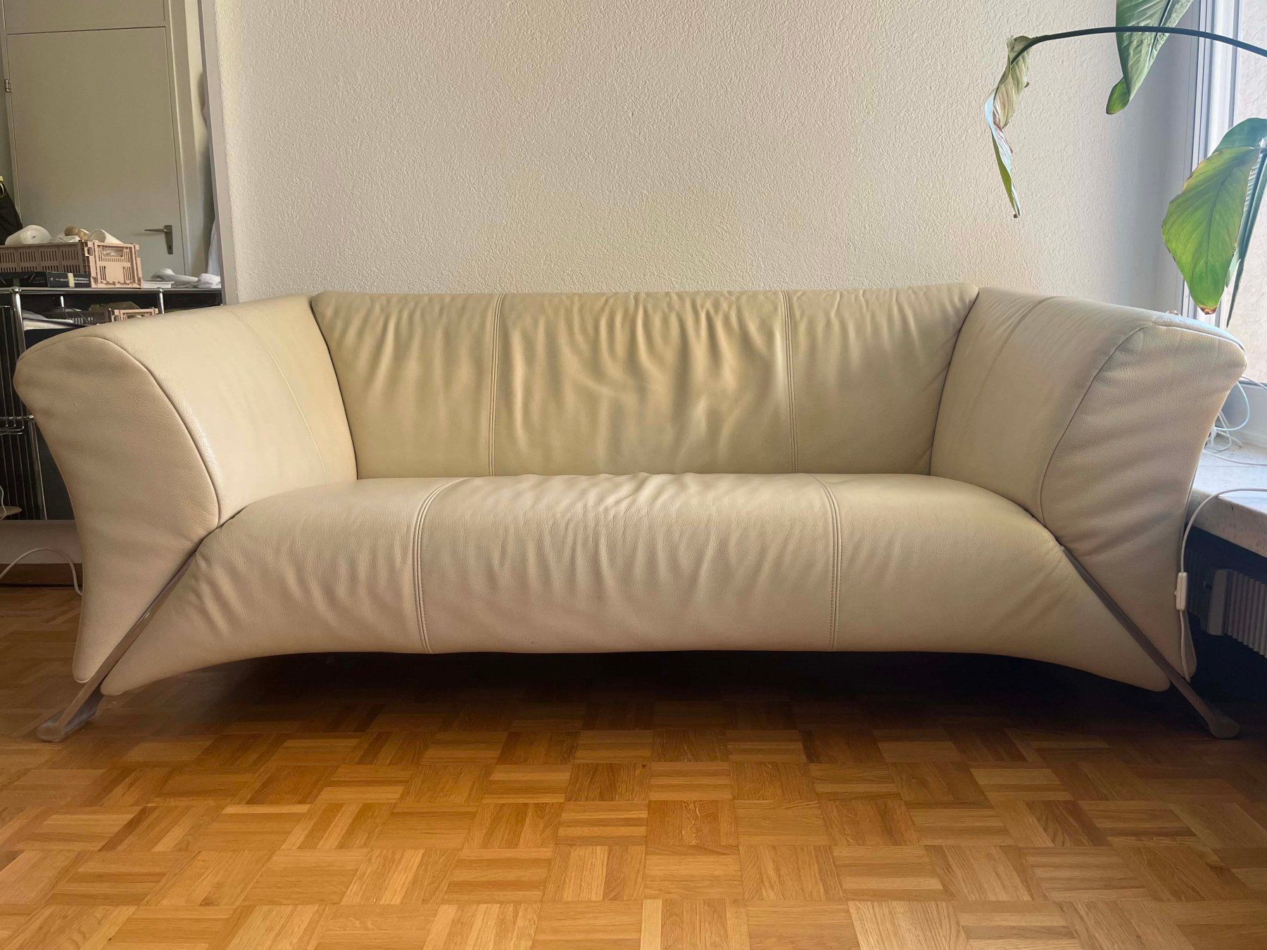 Rolf Benz Divani: Ledersofa von Rolf Benz, 2-Sitzer – Usato da Allschwil venduto da pa.die 1