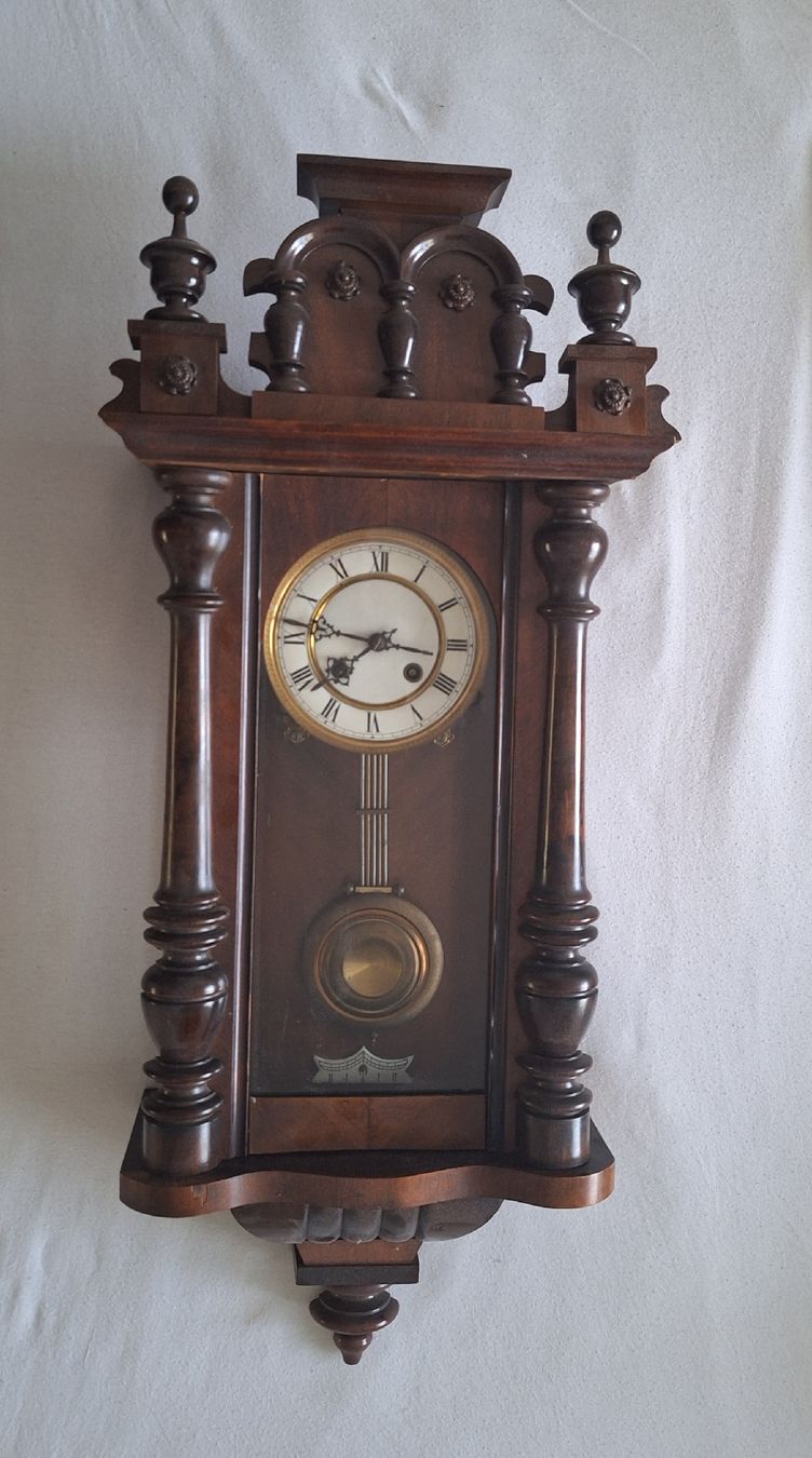 Orologi: Regulator Antike Wanduhr, ca. 1920 – Usato da Ittigen venduto da xXc0n5um3rXx