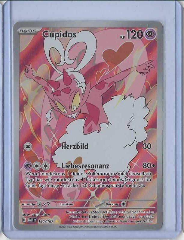 Pokémon Carte collezionabili: Pokémon - Cupidos TWM 180 DE – Nuovo (secondo la descrizione) da Steffisburg venduto da Pat_Stoll